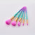 Rainbow Mermaid Brushes Set