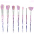 Rainbow Makeup Brushes