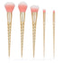 Pink Hair Brushes Set