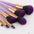 Purple Diamond Brushes