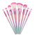 Crystal Makeup Brushes Set