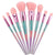 Crystal Makeup Brushes Set