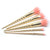 Pink Hair Brushes Set